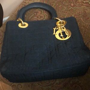 Christian Dior black bag